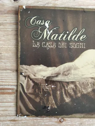 Targa Casa Matilde La Casa dei Sogni