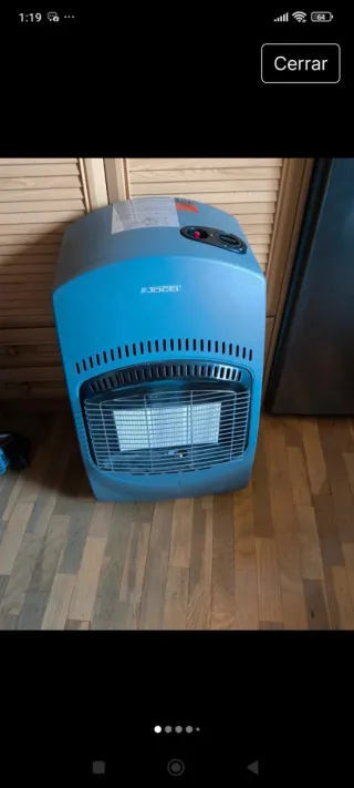 Estufa Jocel + 2 bombonas