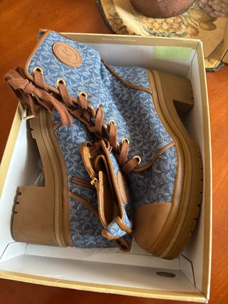 Botas Michael Kors Denim Marrón