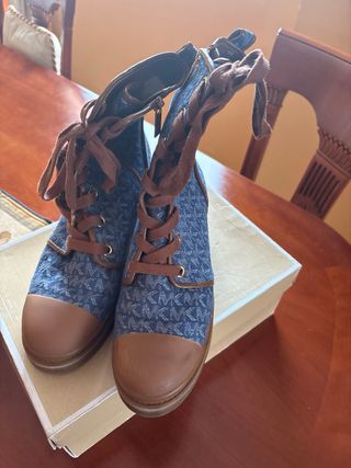 Botas Michael Kors Denim Marrón