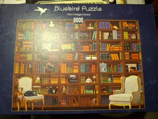 Puzzle Bluebird 6000 piezas Biblioteca