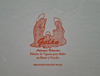 Figuras Belén Nacimiento Artesanía Galan