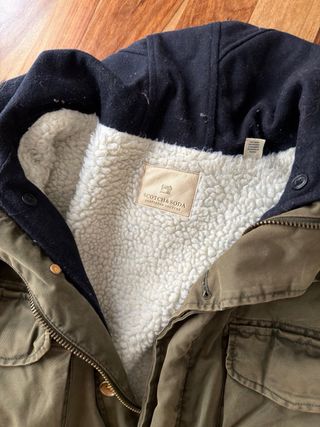 Abrigo Scotch & Soda verde hombre