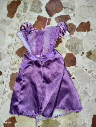 Vestito Rapunzel Disney Barbie
