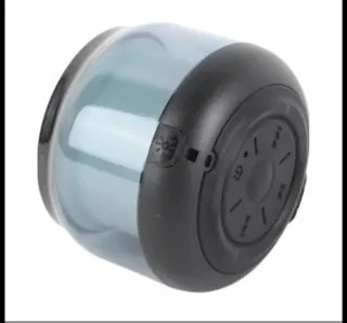 Mini Altavoz Negro Bluetooth Iluminación LED