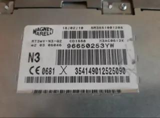 Radio Navegación RT3 Peugeot Citroën