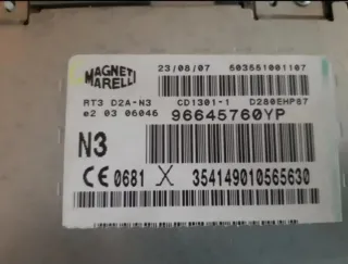 Radio Navegación RT3 Peugeot Citroën