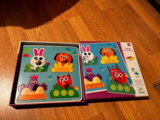 Puzzle Djeco Fermanimo 4 piezas