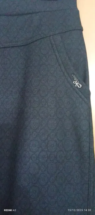 Leggins gris antracita negro T. 38