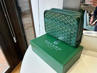 Neceser Goyard Jouvence Verde Multicolor