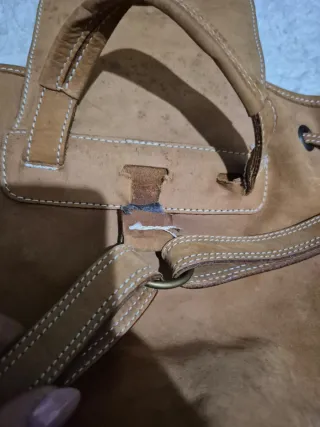 Borsa zaino in pelle