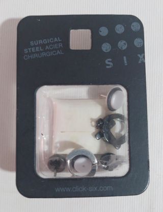 Pendientes SIX Acero Quirúrgico