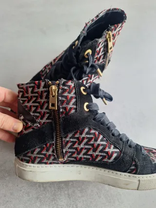 Zapatillas Zadig & Voltaire negras y rojas