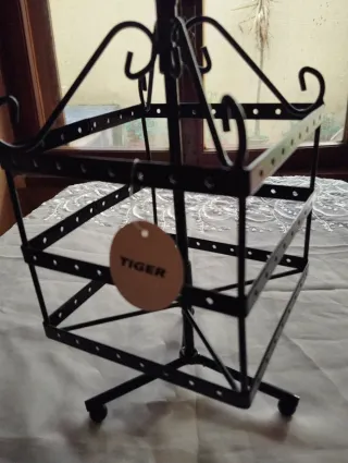 Portagioie girevole Tiger nero