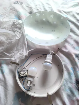 Lámpara de techo estrellas