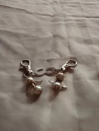 Portachiavi angioletti portafortuna