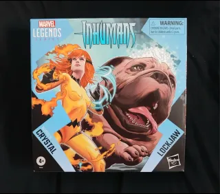 Marvel Legends Inhumans Crystal & Lockjaw