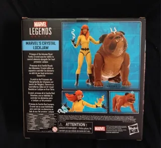 Marvel Legends Inhumans Crystal & Lockjaw
