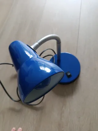 Flexo azul retro metal