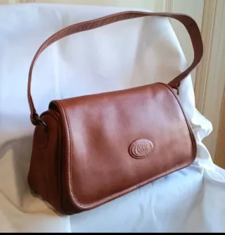 Bolso de piel marrón Cottie