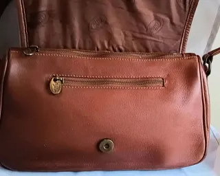 Bolso de piel marrón Cottie