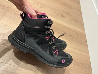 Botas montaña/trekking Mountain Pro negras/rosa