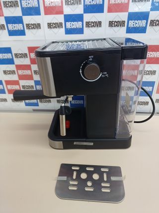 Cafetera express 20 bares acero con manómetro - EVVO