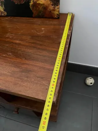 Mueble de salón madera marrón