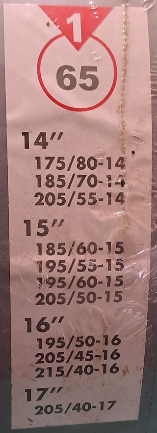 Catene da neve auto ruote 175 185 195 205 215