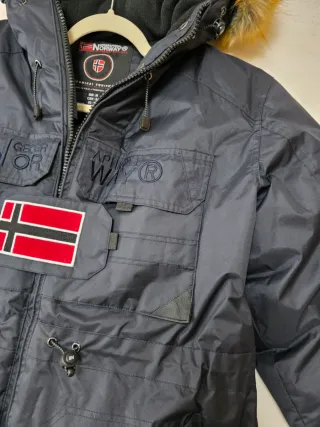 Chaqueta Geographical Norway Azul Talla M