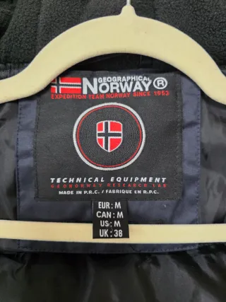 Chaqueta Geographical Norway Azul Talla M