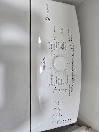 Lavadora Whirlpool 7kg 1200rpm TDLR 7220LS SP/N