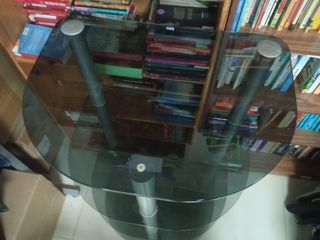 Estantería Cristal y Metal