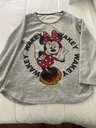 Jersey gris Minnie Mouse