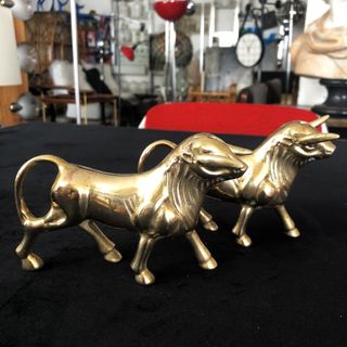 Figuras Toros de Latón