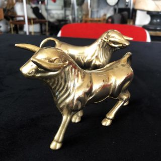 Figuras Toros de Latón