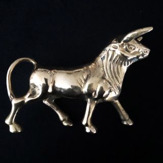 Figuras Toros de Latón
