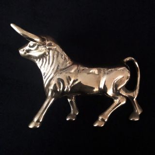 Figuras Toros de Latón