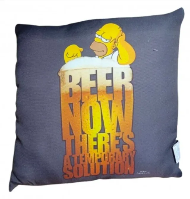 Cuscino The Simpsons Beer Now