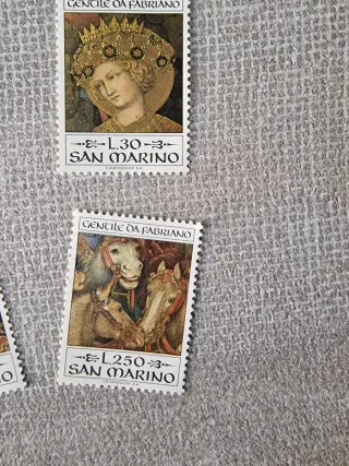 San Marino Francobolli Gentile da Fabriano