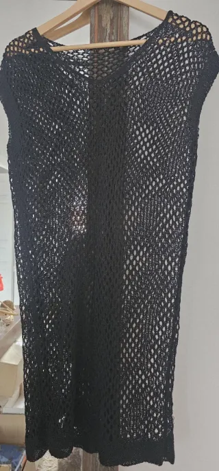 Vestido de playa negro
