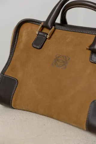 Bolso Loewe Amazona Beige y Marrón