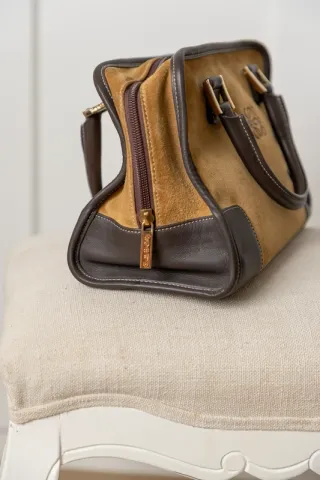 Bolso Loewe Amazona Beige y Marrón