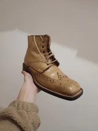 Stivaletti uomo cuoio vero