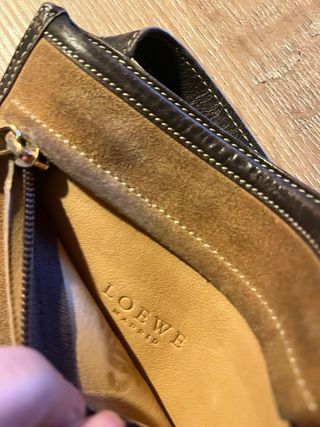 Bandolera Loewe Vintage Beige/Marrón