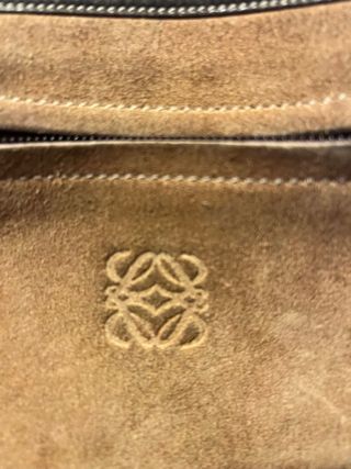 Bandolera Loewe Vintage Beige/Marrón