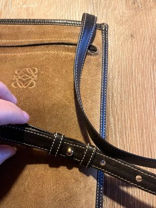 Bandolera Loewe Vintage Beige/Marrón