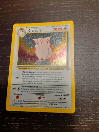 Carte Pokemon set base e set jungle holo