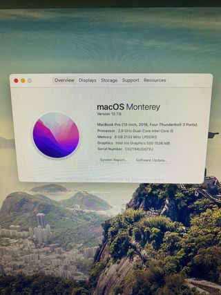 MacBook Pro de 2016.