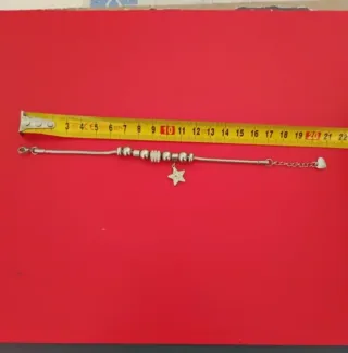 Pulsera mujer con estrella y circonitas